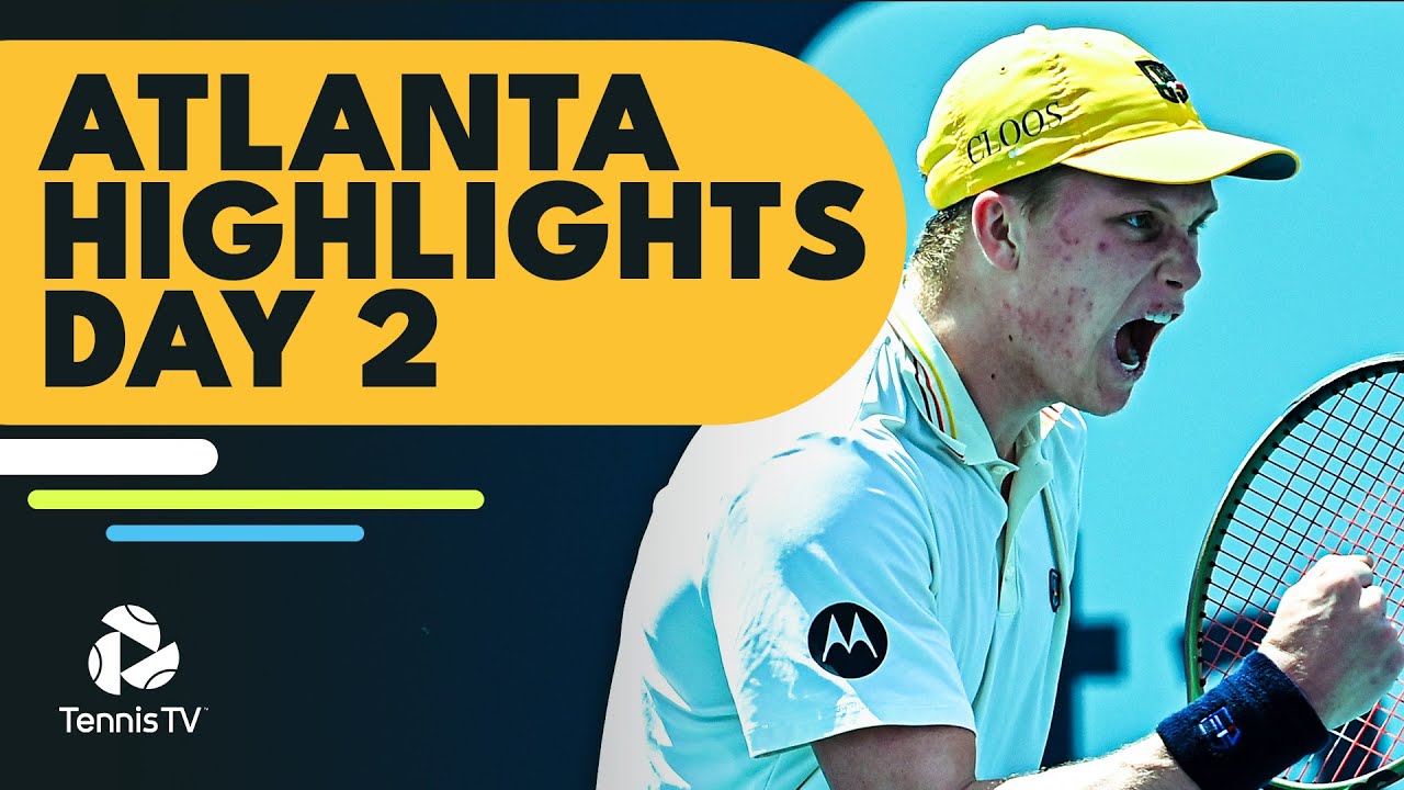 Paul Faces Sock, Brooksby, Kokkinakis, Paire all in Action | Atlanta Open 2022 Day 2 Highlights￼