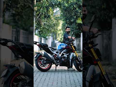 Easy way to turn motorcycle with just one hand!