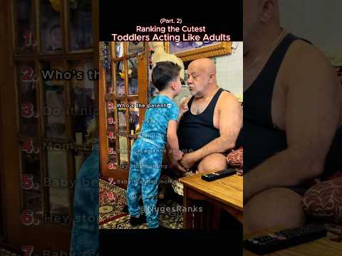 RANKING the Cutest Toddlers Acting Like Adults (Part 2)