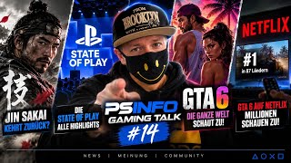 GTA 6 erobert Netflix & Jin Sakai ist zurück! | Gaming Talk #14