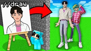 I Cheated With //DRAW In a SAJA BOYS Build Challenge!