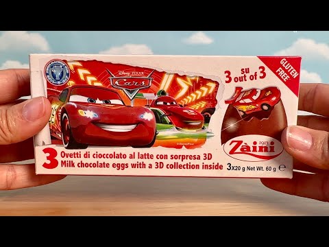 Asmr cars chocolate eggs