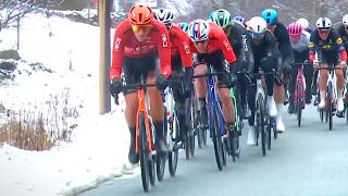 INEOS Grenadiers NUCLEAR Leadout in Freezing Snow | Paris-Nice 2026 Stage 7