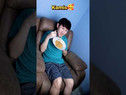 MAKAN MIE SENIN-MINGGU! #food #asmr #mukbang