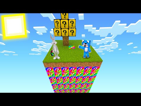 ماين كرافت لكن نقلتني الى عالم طائر مع باغز باني😨!