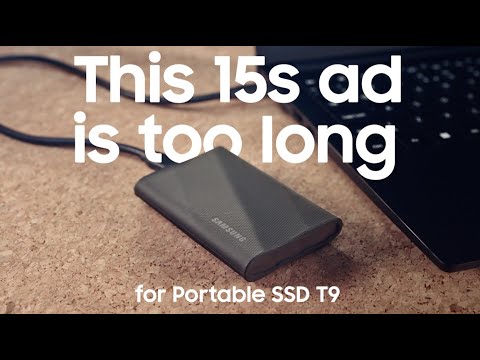 Portable SSD T9: Less waiting, more creating | Samsung