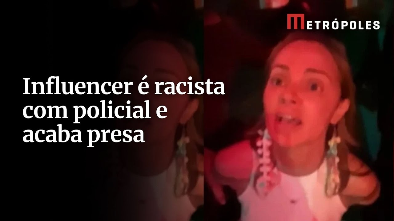 Esquerdogata é presa após desacatar PMs em SP