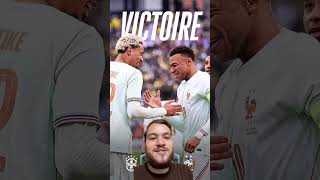 Brasil 1 x 2 França. #futebol #brasil #shorts