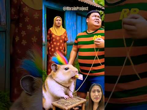 Hamster cantik dapat dari sawah ⁉️😱 #funny #comedy #animasi #animals #cartoon
