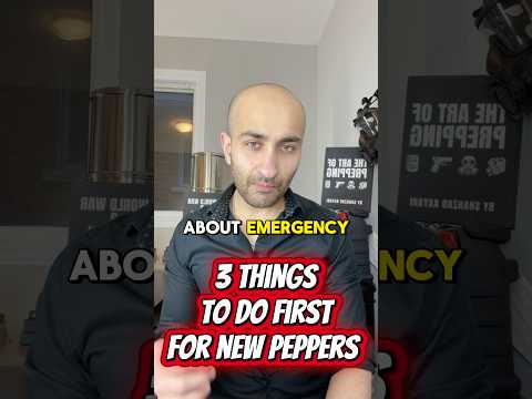 3 “Must Do’s” For A New Prepper