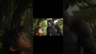 Jungle ka Rule|| mowgli and bagheera|| #shorts #kidslearning
