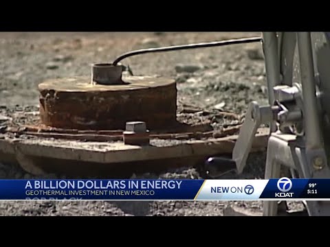 YouTube video thumbnail: Billion-Dollar Investment in Geothermal Coming to New Mexico