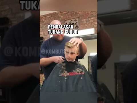 Tukang cukur ngeprank langganan nya#shorts#prank
