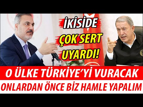 TÜRKİYE İLK DEFA BU KADAR SERT UYARDI! DÜĞMEYE BASTILAR!