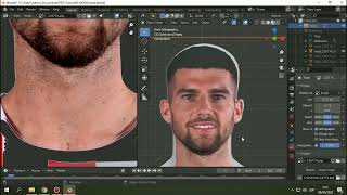 Creando la Face de Jordi Calavera en Blender y PS  para FIFA 21 (NO ES TUTORIAL)