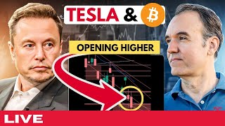 Tesla opening higher