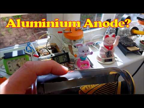 Trying Aluminium strip for my galvanic cells