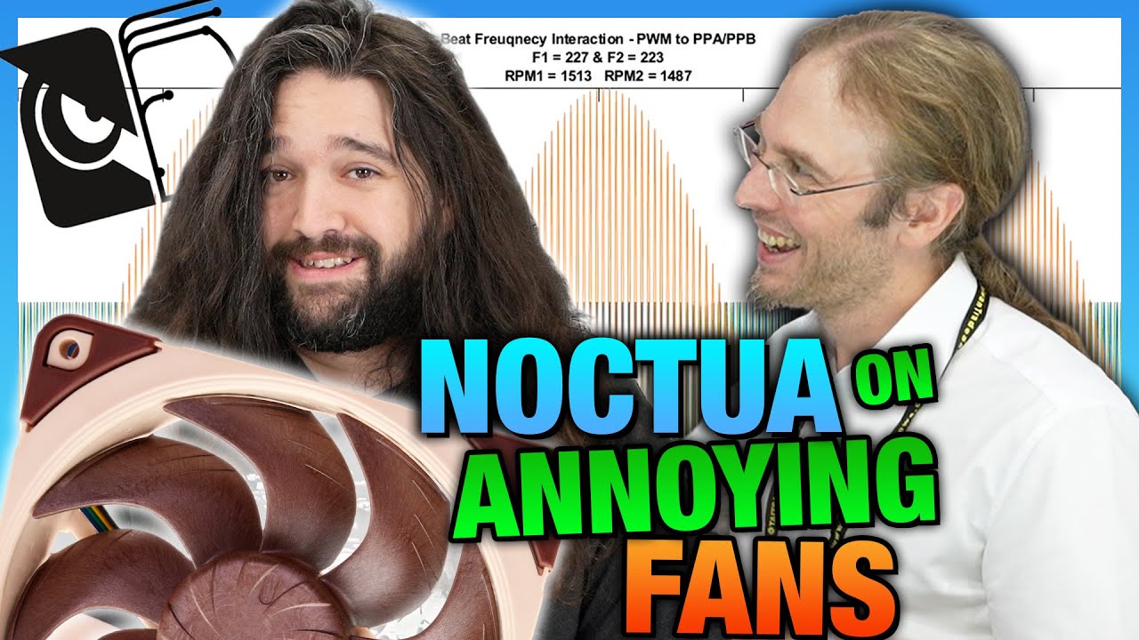 The Most Annoying Computer Noise - Noctua Engineering Deep-Dive on Case Fans