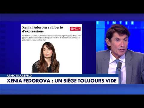 Arno Klarsfeld revient sur l'absence de <strong>Xenia</strong> Fedorova en plateau