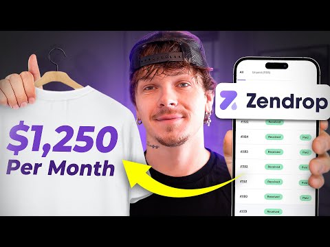 How to Start Print on Demand with Zendrop