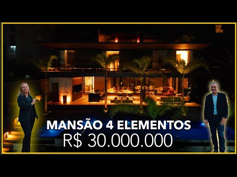 (VENDIDA) MANSÃO 4 ELEMENTOS TAMBORÉ 1 - 30 MILHÕES