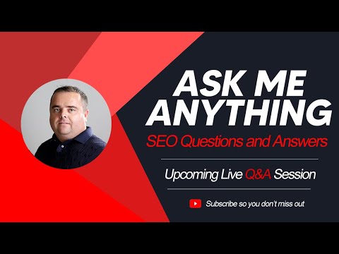 Live SEO Q&A session