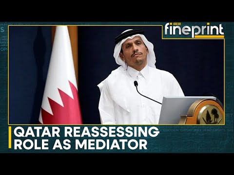 Qatari PM reassessing its role as mediator in Gaza ceasefire negotiations | WION Fineprint