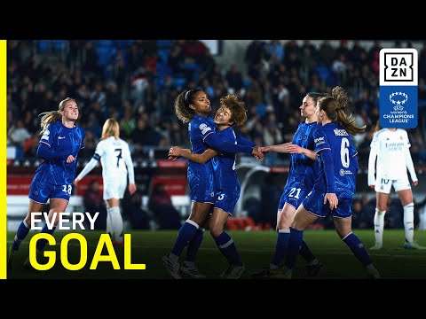 Every Goal From Matchday 6 Of The 2024-25 UEFA Women's Champions League Group Stage