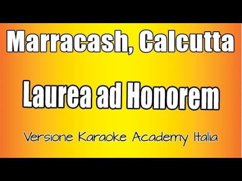 Marracash & Calcutta –  Laurea ad Honorem (Versione Karaoke Academy Italia)