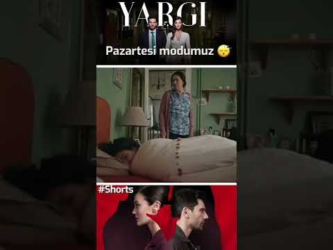 Yargı | Pazartesi Modumuz😴😴 #Shorts