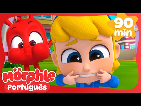 Bebê Mila! | Maratona do Morphle em Português | Desenhos Animados Infantis em Português