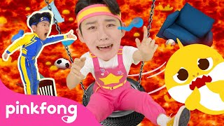 ⚠️Lava Alert⚠️  The Floor is Lava with Hoi & Sammy | @BabyShark_DancePlay  | Pinkfong Official
