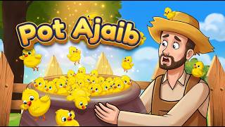 Pot Ajaib + 3 Putri Menari ✨ | Kartun Anak Anak | Bahasa Indonesia Cerita Anak