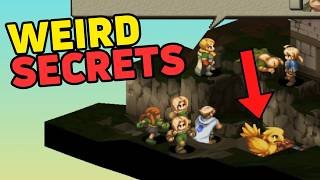 Final Fantasy Tactics Has Some Weird Secrets