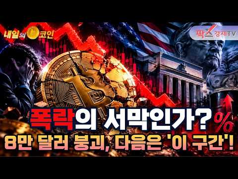 비트코인 8만 1천 달러 붕괴! 미국 물가 폭등에 금리 인상 공포… 다음은 7만 달러? [261015 내일의 코인] (김우석,권지영)