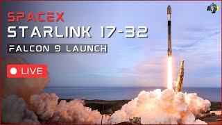 LIVE: SpaceX Starlink 17-32 Launch | Vandenberg Launch Live | Falcon 9 Launch