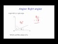 Finding Missing Angles in Right Triangles