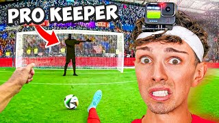 I Wore a GoPro in a PROFESSIONAL Football Match!