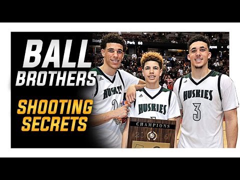 Ball Brothers Shooting Secrets: Lonzo | LiAngelo | LaMelo