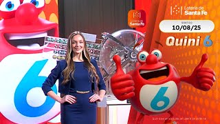 Quini 6 - Domingo 10 de agosto de 2025 (10/08/2025)