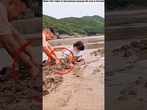 Unbelievable dad funny sand play totallyBACKFIRED😱 #shorts