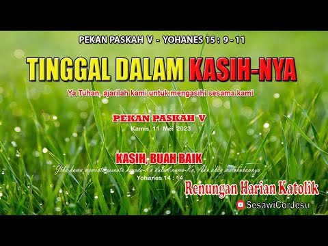 Renungan Harian Katolik Kamis 11 Mei 2023 | Info Dan Renungan Harian ...