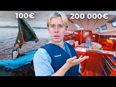 100€ vs 200,000€ vene!