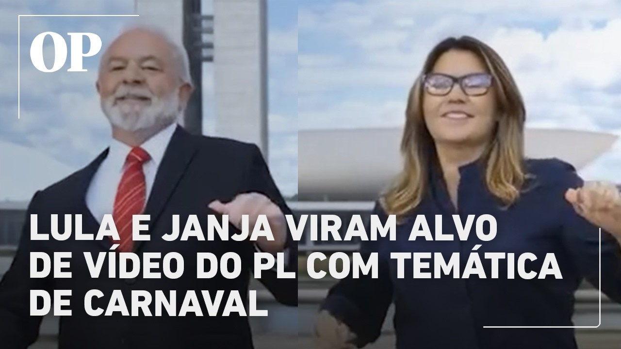 PL de Bolsonaro cria desfile de Carnaval com IA contra Lula e Janja: “Olha o samba da Esbanja”