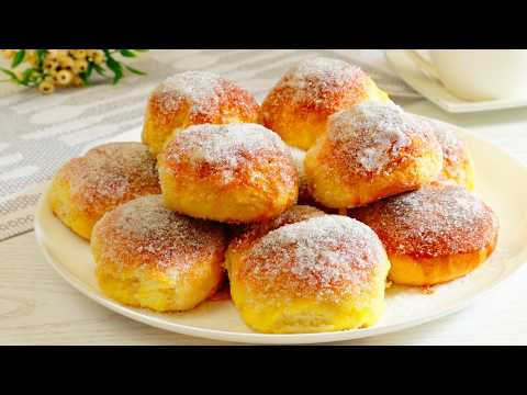 Таких нежных булочек я еще не пекла! Рецепт на миллион! Творожные и  нежные с сахарной корочкой