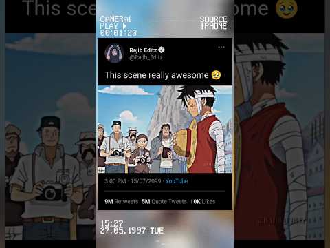 This scene is really awesome ?#anime#dhakalabhi#rajibeditz#onepiece