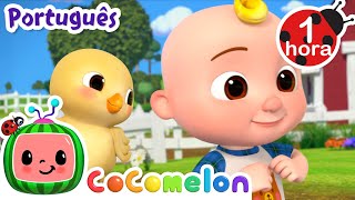 Filhotinhos na Fazenda 🐄🐥 | CoComelon Brasil | Músicas Infantis em Português