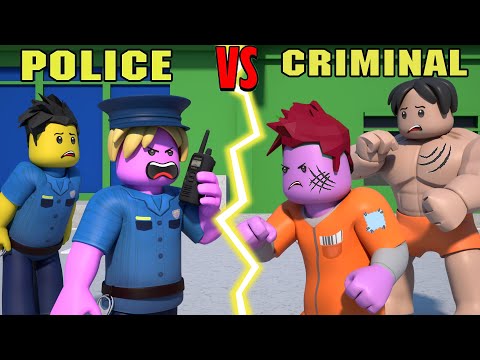 ROBLOX Brookhaven 🏡RP: Police vs Criminal Battle: Who's Winner? | Moblox Song