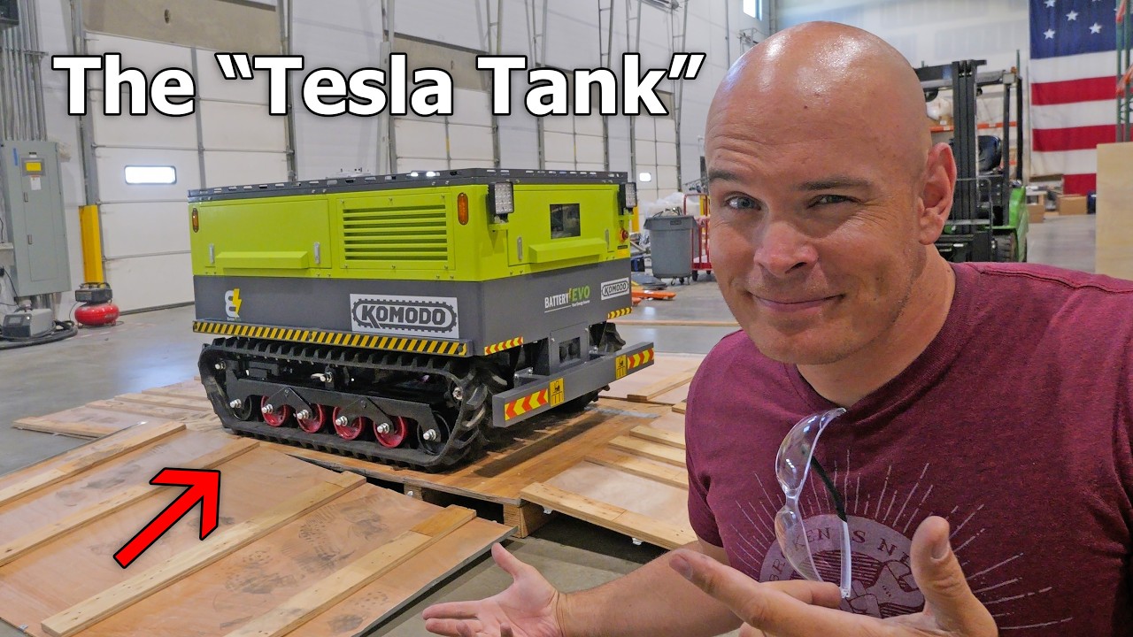 The New TESLA TANK -- (Going Off Grid will never be the same)