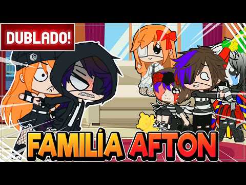 [ DUBLADO ] FAMÍLIA AFTON PRESOS 24 HORAS EM UM COMÔDO 😱l GACHA CLUB